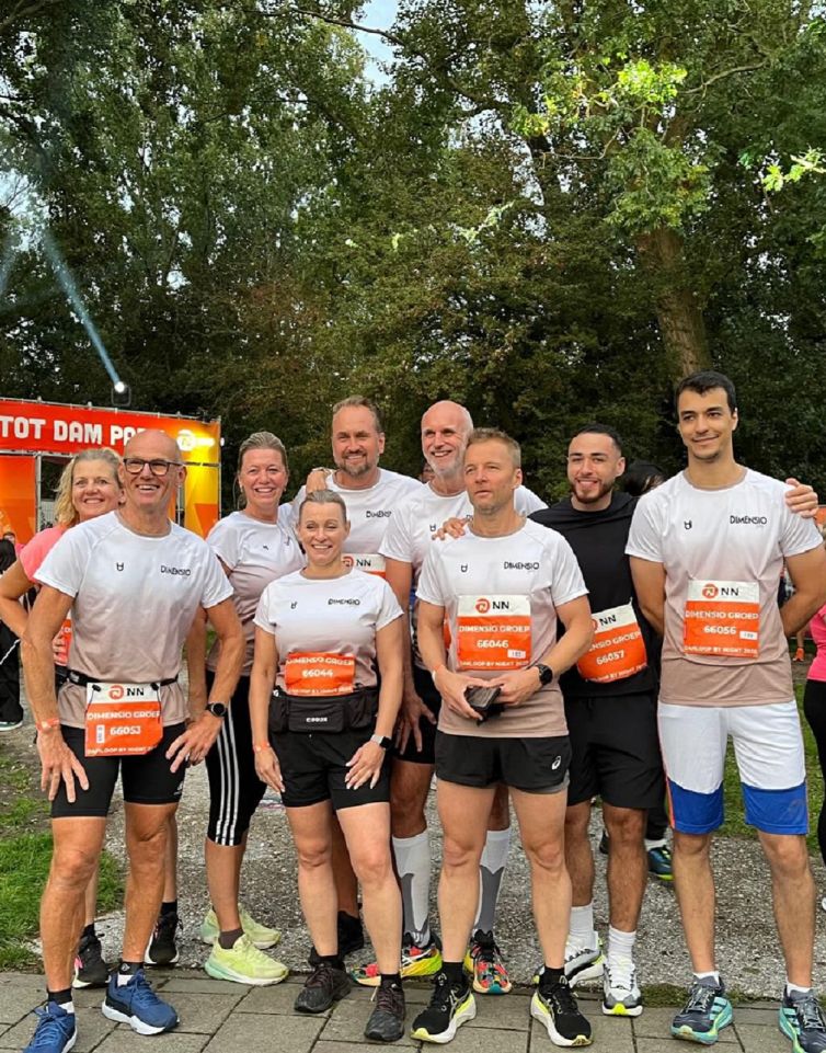 Damloop by night Dimensio